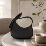 Bow Crescent Shoulder Bag