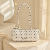 Polka Dot Baguette Bag